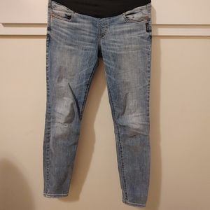 Silver || Maternity jeans